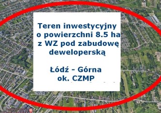 działka na sprzedaż - Łódź, Górna, Kolumny