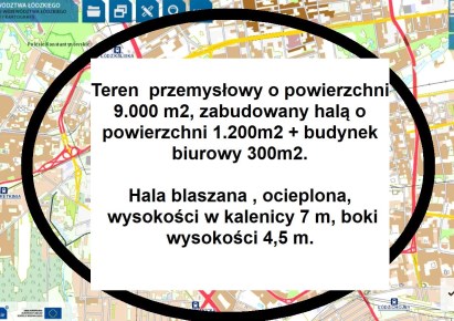 hala na sprzedaż - Łódź, Polesie, Nowe Sady