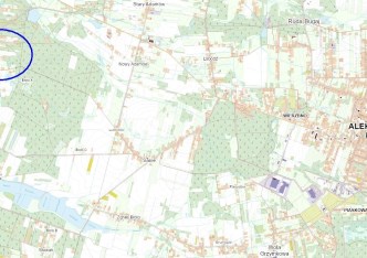 działka na sprzedaż - Aleksandrów Łódzki (gw), Ciężków