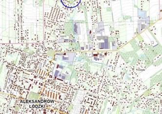 działka na sprzedaż - Aleksandrów Łódzki, Ludowa