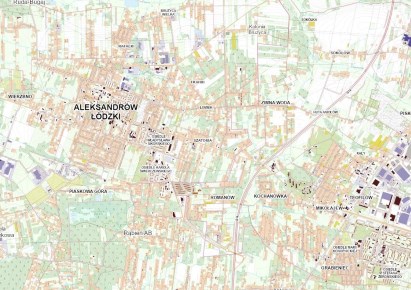 działka na sprzedaż - Aleksandrów Łódzki