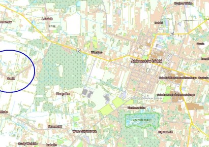 działka na sprzedaż - Aleksandrów Łódzki (gw), Sanie