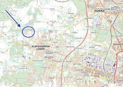 działka na sprzedaż - Aleksandrów Łódzki (gw), Ruda-Bugaj